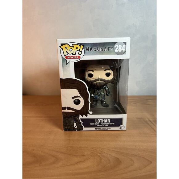 Funko POP! Warcraft Movie - Vinyl Figure - LOTHAR #284 - Picture 1 of 7